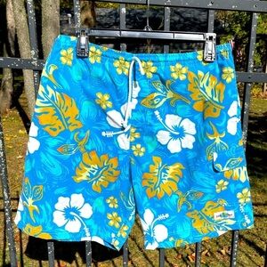 ISLAND PLANET vintage Hawaiian board shorts